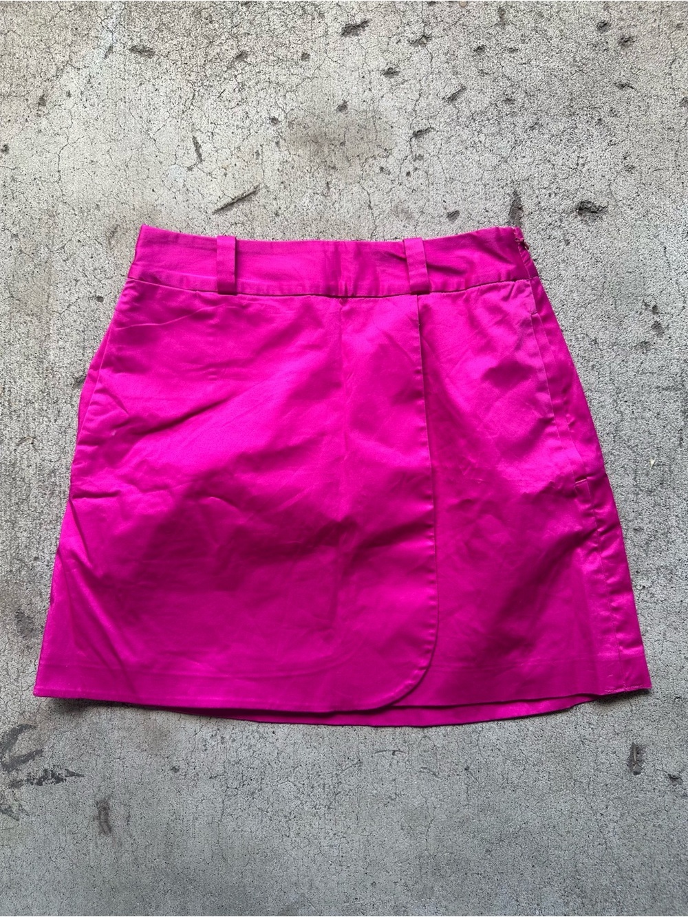 Harbison Pink Pocket Pencil Chino Skirt